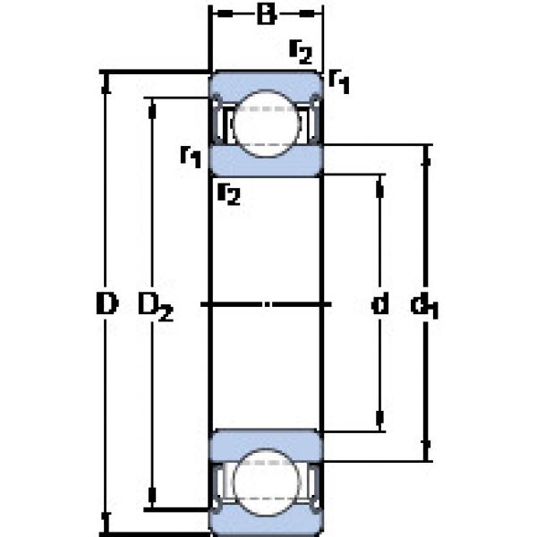 Подшипник 6308-2Z/VA208 SKF #1 image