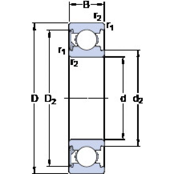 Подшипник 6303-RSH SKF #1 image