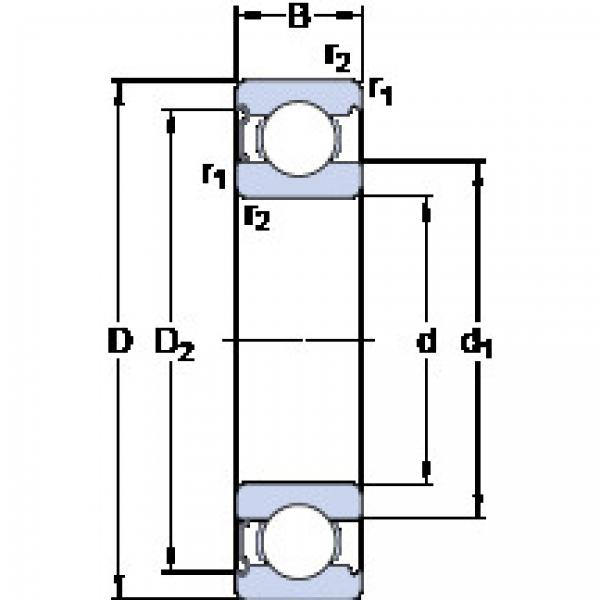 Подшипник 6022-Z SKF #1 image