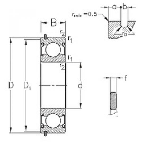 Подшипник 6009-2Z-NR NKE #1 image