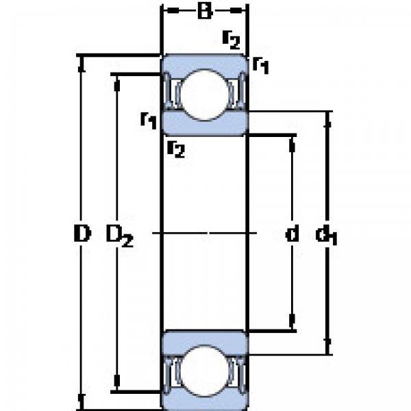 Подшипник 6015-2RZ SKF #1 image