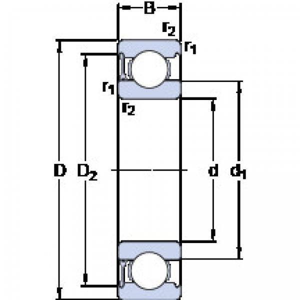 Подшипник 6012-RZ SKF #1 image