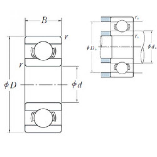 Подшипник MR 126 NSK #1 image