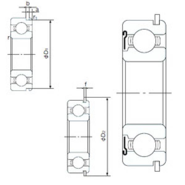 Подшипник 6026ZNR NACHI #1 image