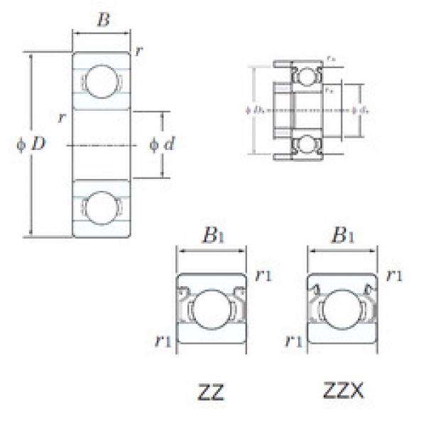 Подшипник 627ZZ KOYO #1 image