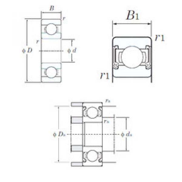 Подшипник 625-2RD KOYO #1 image