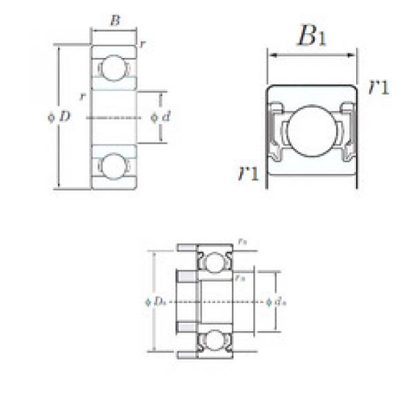 Подшипник 695-2RU KOYO #1 image