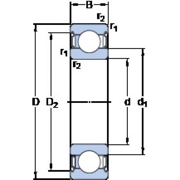 Подшипник 6303-2Z/VA228 SKF #1 image