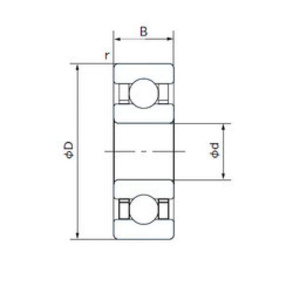 Подшипник 6219T NACHI #1 image