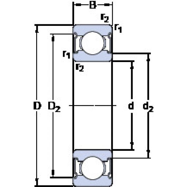 Подшипник 628/6-2Z SKF #1 image