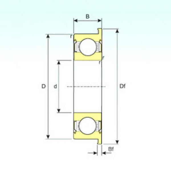 Подшипник F6801ZZ ISB #1 image