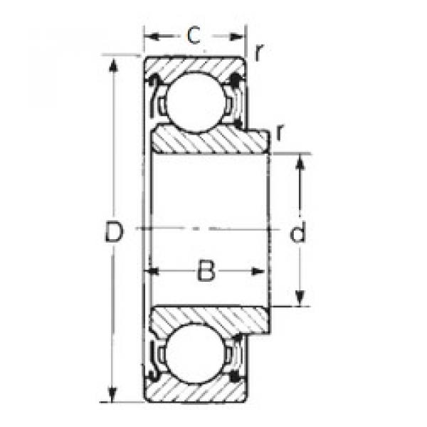 Подшипник 87509 CYSD #1 image