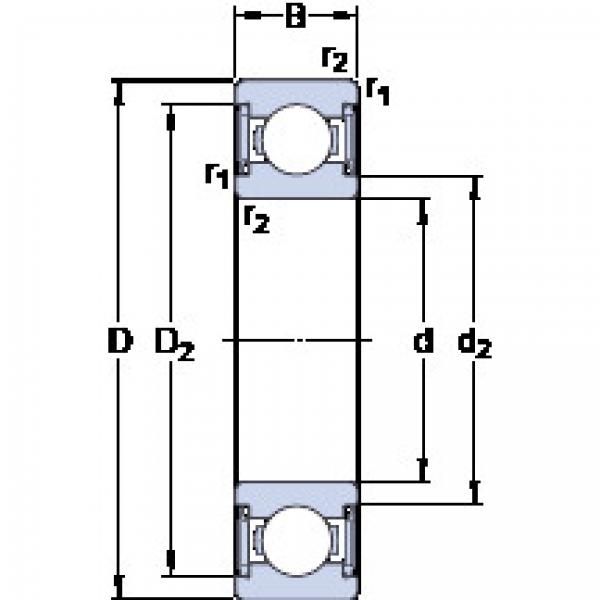 Подшипник D/W R188-2RS1 SKF #1 image