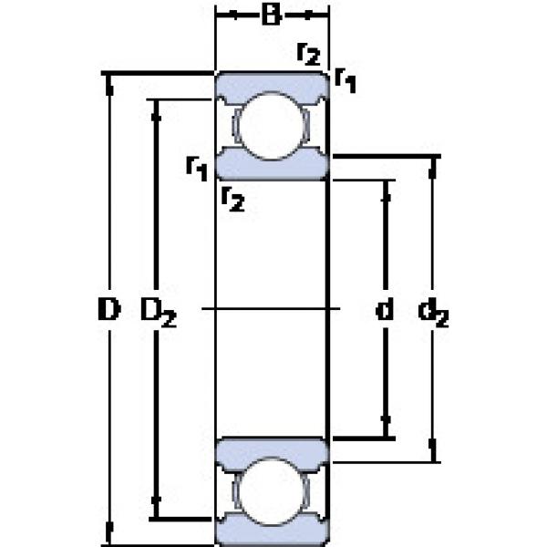 Подшипник W 61803 SKF #1 image