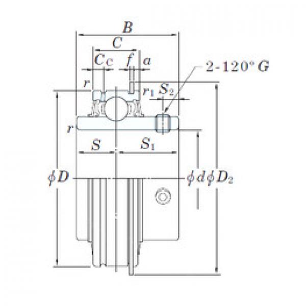 Подшипник ER203 KOYO #1 image