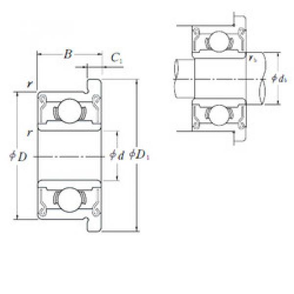 Подшипник F603ZZ NSK #1 image