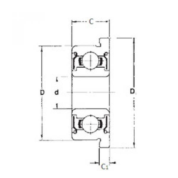 Подшипник F608ZZ FBJ #1 image