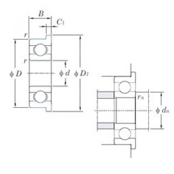 Подшипник F627 KOYO #1 image