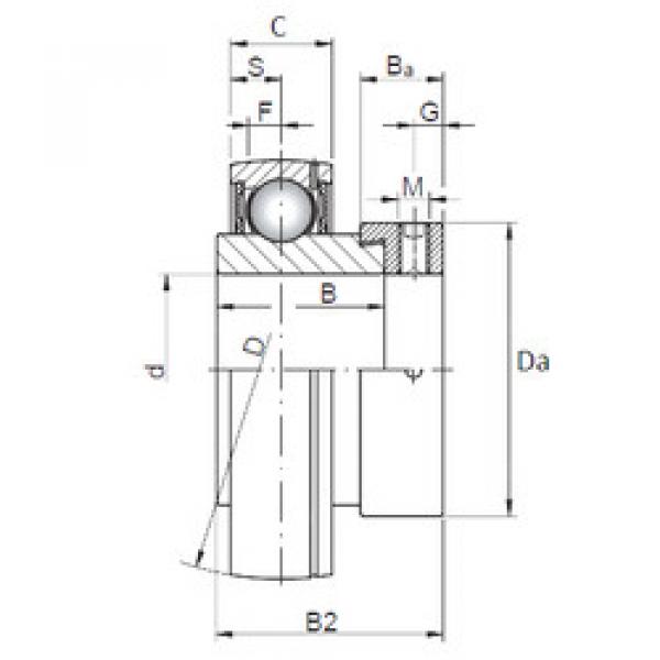 Подшипник FD208 CX #1 image