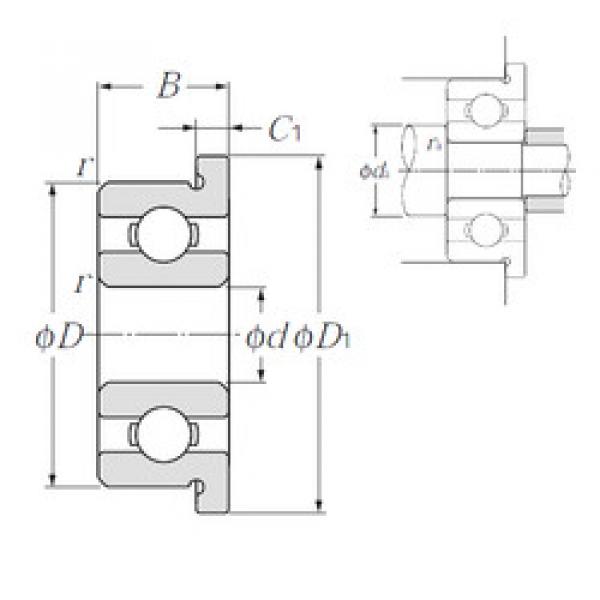 Подшипник FLR156 NTN #1 image