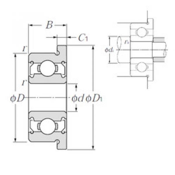 Подшипник FL60/2,5ZZA NTN #1 image