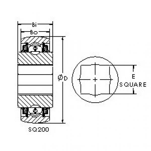 Подшипник SQ208-014 AST #1 image