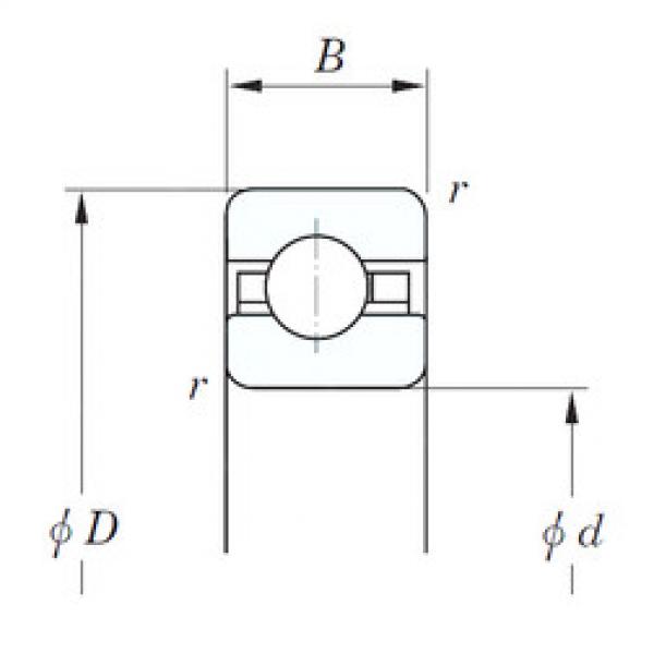 Подшипник KBC035 KOYO #1 image