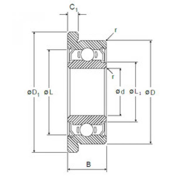 Подшипник RIF-518ZZ NMB #1 image