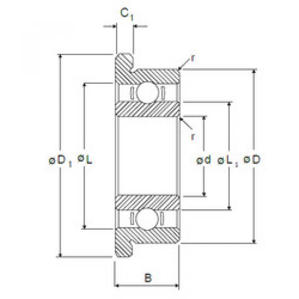 Подшипник LF-520 NMB #1 image