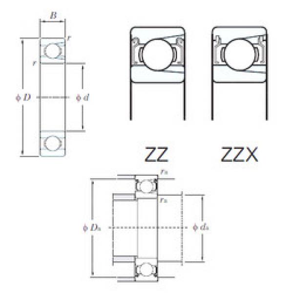 Подшипник M6205ZZ KOYO #1 image