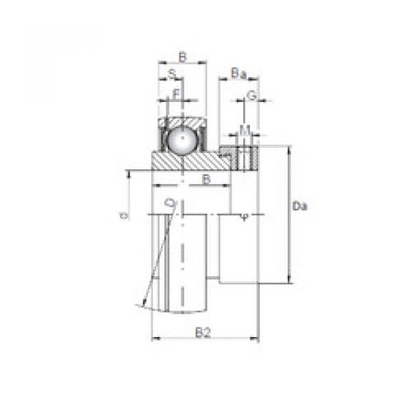 Подшипник SA212 CX #1 image