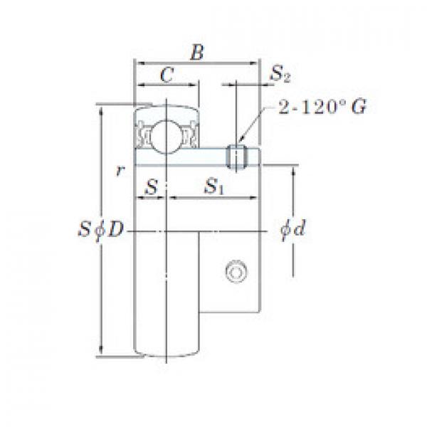 Подшипник SB203 KOYO #1 image