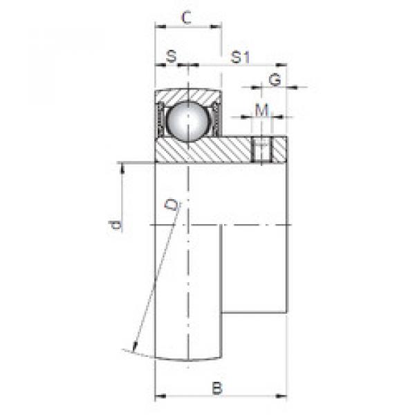 Подшипник SB204 CX #1 image