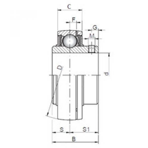 Подшипник UC204 ISO #1 image