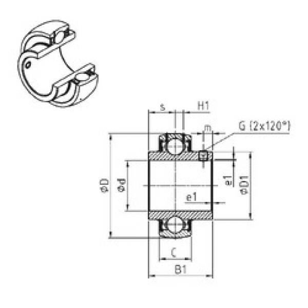 Подшипник UC204-12 SNR #1 image