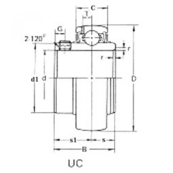 Подшипник UC209 CRAFT #1 image