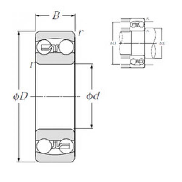 Подшипник 1307S NTN #1 image