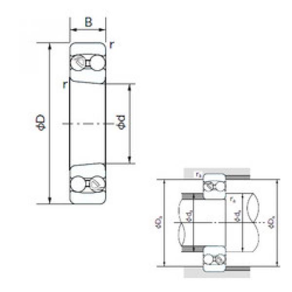 Подшипник 1307K NACHI #1 image