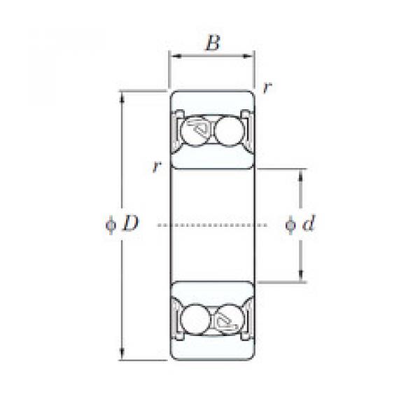 Подшипник 2307-2RS KOYO #1 image