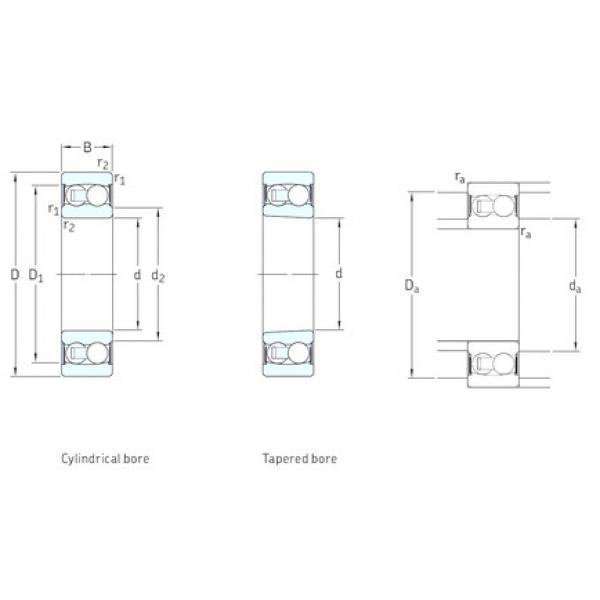 Подшипник 2201E-2RS1TN9 SKF #1 image