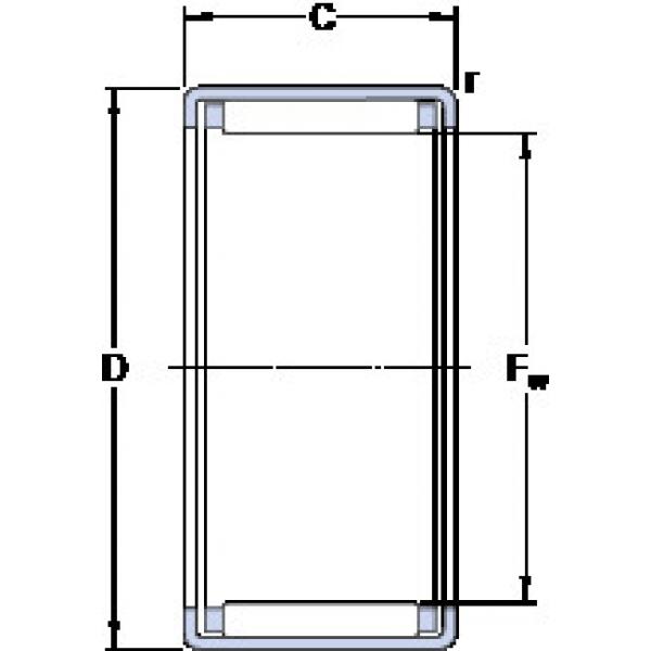 Подшипник HK 1616 SKF #1 image