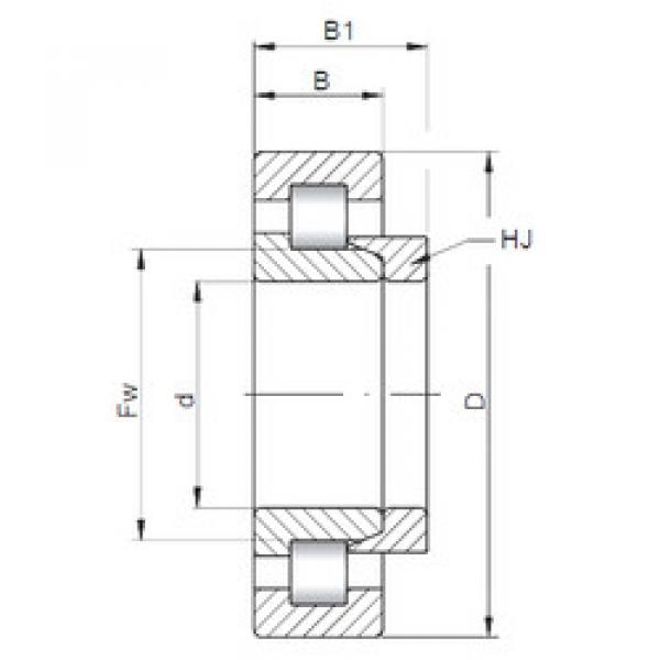 Подшипник NH2305 E CX #1 image