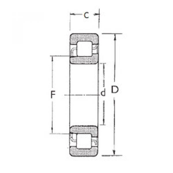 Подшипник NJ2217 FBJ #1 image