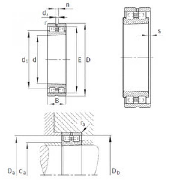 Подшипник NN3018-AS-K-M-SP INA #1 image