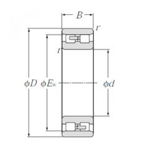 Подшипник NN3052 NTN #1 image