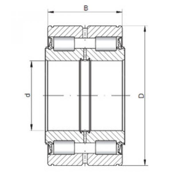 Подшипник NNF5007 V CX #1 image