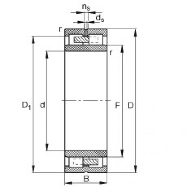 Подшипник NNU4940-S-M-SP FAG #1 image