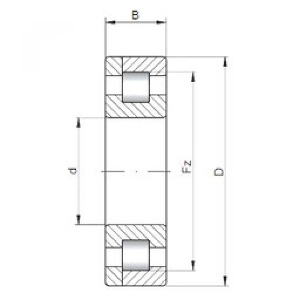 Подшипник NP228 E CX #1 image