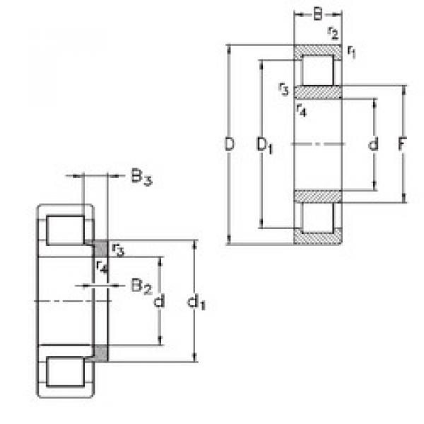 Подшипник NU1052-E-MA6+HJ1052-E NKE #1 image