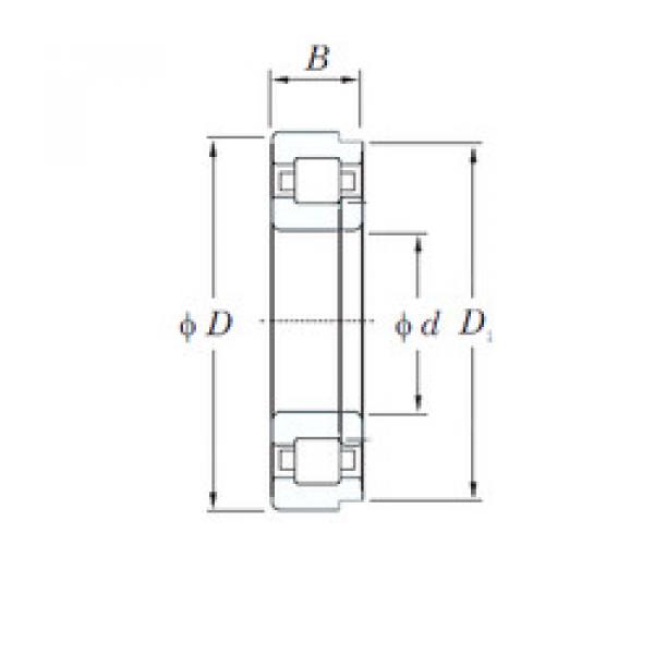 Подшипник NUP1009 KOYO #1 image